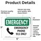 Signmission Safety Culture Sign, 5 in Width, Vinyl Decal, Rectangle OS-2PACK-EM-D-35-L-10310 - alternate 6
